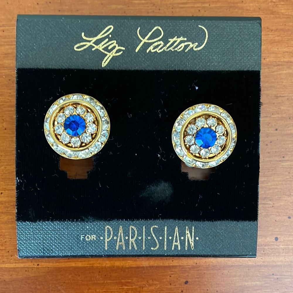 Round Large Stud Earrings